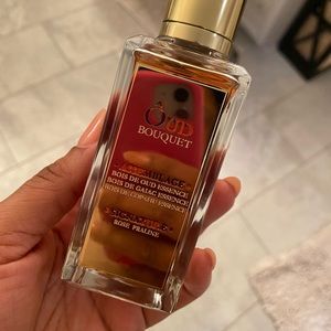Oud bouquet but Lancôme rose praline